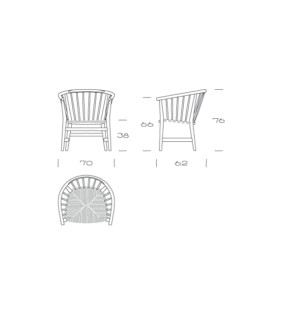 PP112 Sillón PP Møbler