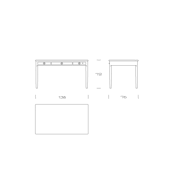 PP305 Schreibtisch PP Møbler