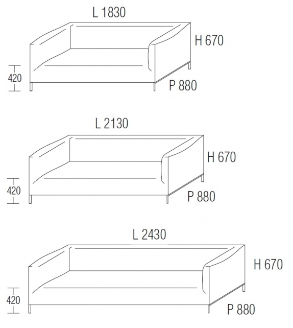 Molteni&C Breeze Sofa