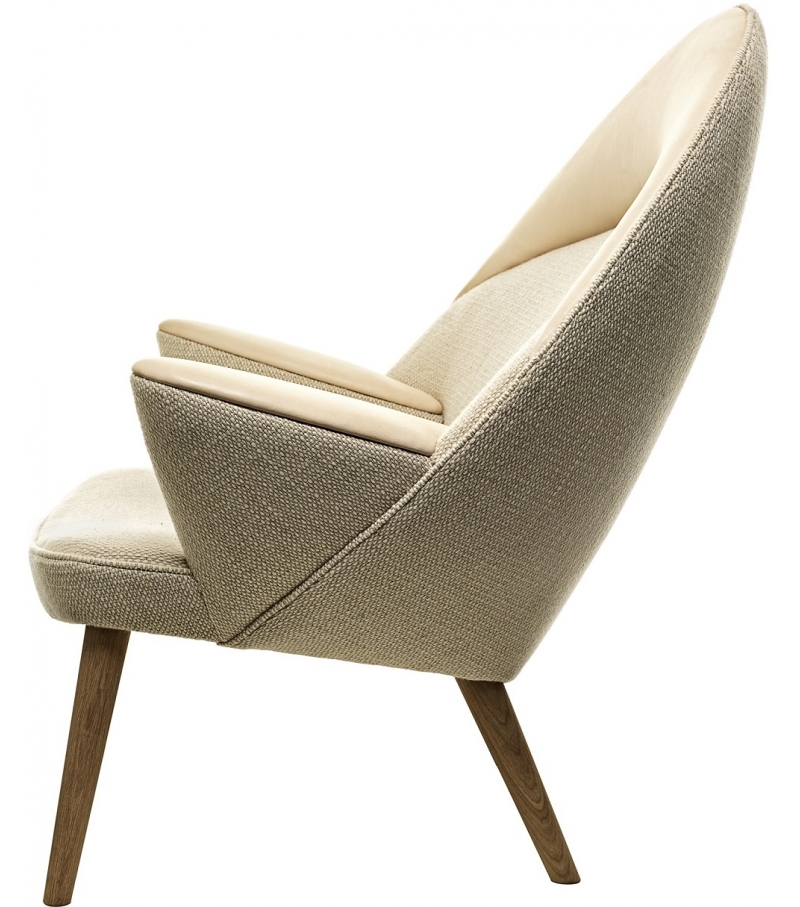PP521 Upholstered Peacock Sessel PP Møbler