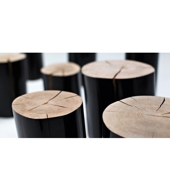 Log Beistelltisch & Pouf Gervasoni
