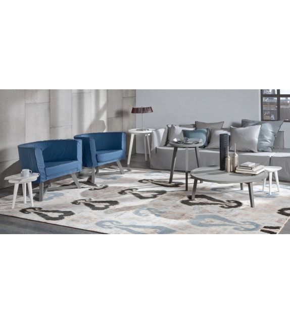 Brick Triangular Coffee Table Gervasoni