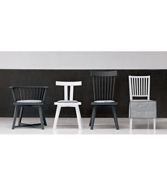 Gray 21 Chaise Avec Coussin Gervasoni