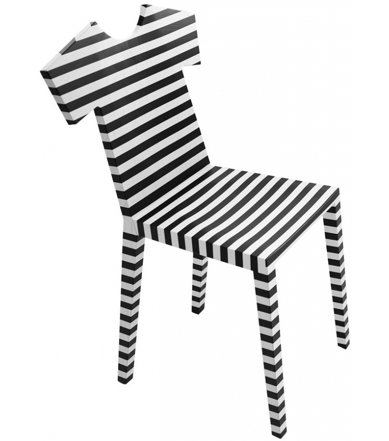 T-Chair Sedia a Righe Mogg