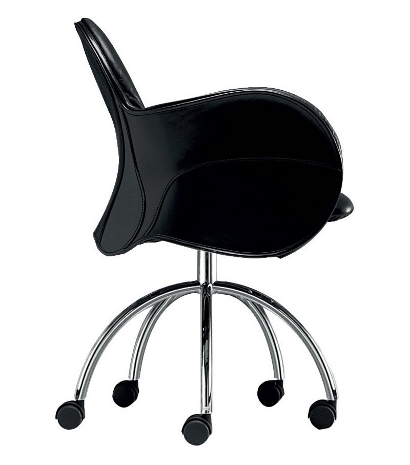 Incisa DePadova Swivel Armchair With Wheels