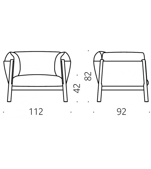 Yak DePadova Fauteuil