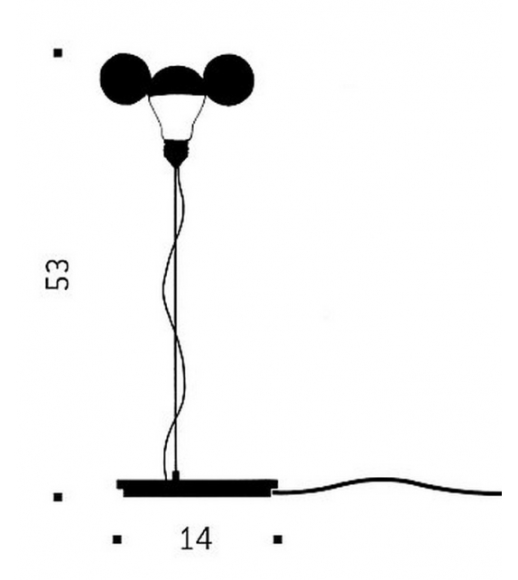 I Ricchi Poveri Toto Ingo Maurer Table Lamp