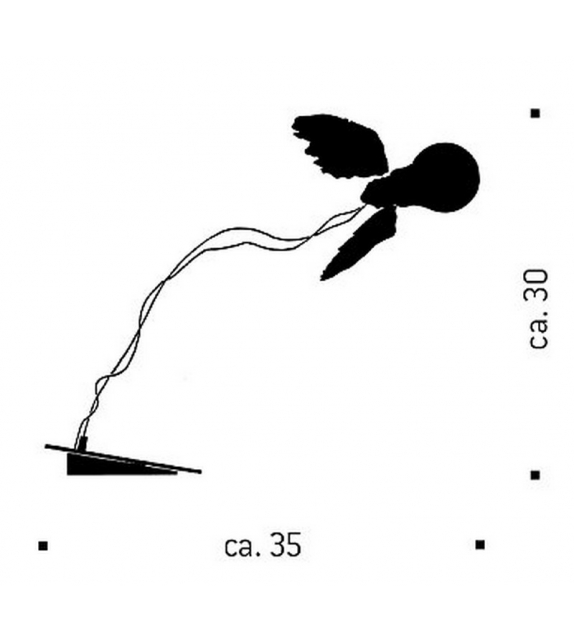Lucellino LED Ingo Maurer Lampada da Tavolo