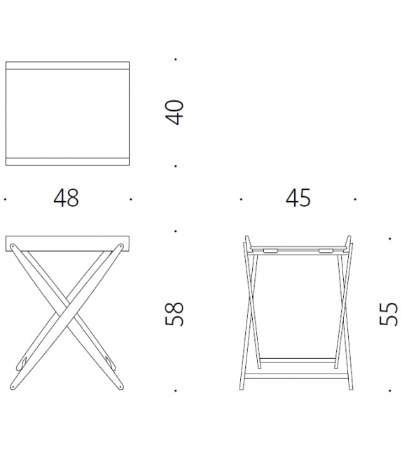 Mini Mate DePadova Table D'appoint