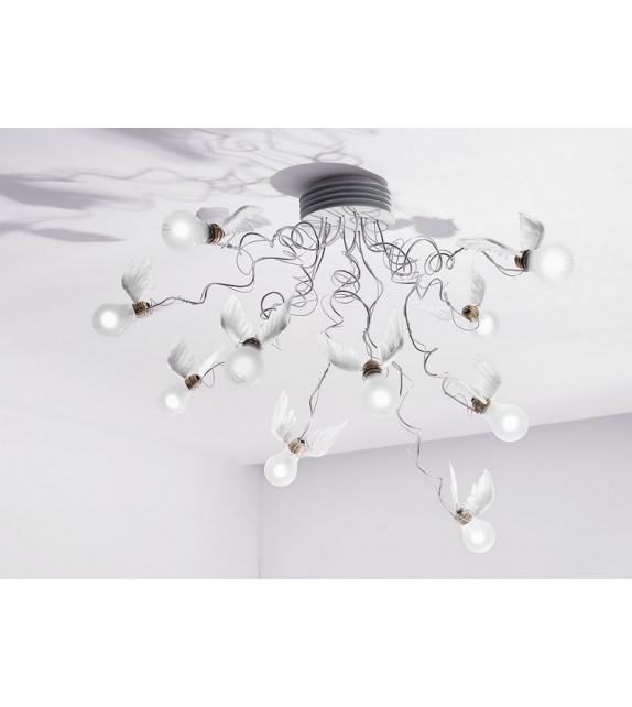 Birdie's Nest LED Ingo Maurer Ceiling Lamp
