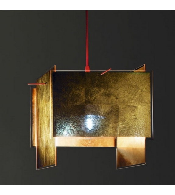 24 Karat Blau Ingo Maurer Pendelleuchte