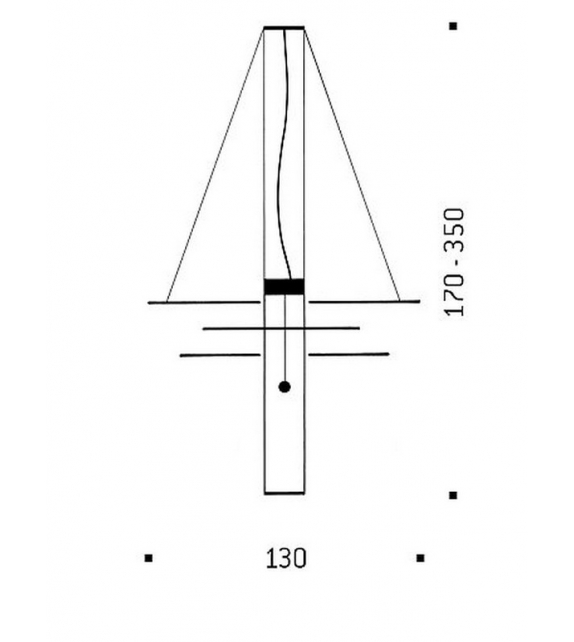 Oh Mei Ma Weiss Suspension Lamp Ingo Maurer