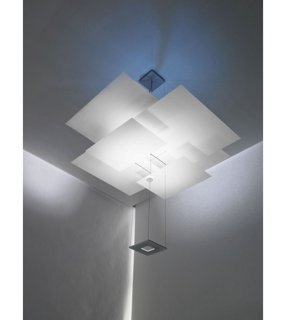 Oh Mei Ma Weiss Suspension Lamp Ingo Maurer