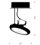 Use Me C. Ingo Maurer Ceiling Lamp