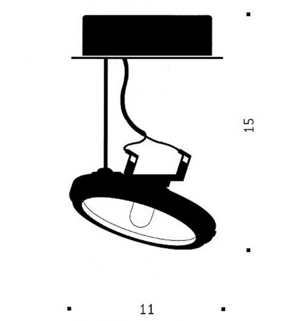 Use Me C. Ingo Maurer Ceiling Lamp