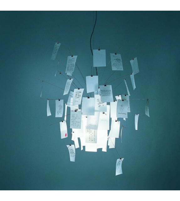 Zettel’z 6 Ingo Maurer Lámpara de Suspensión