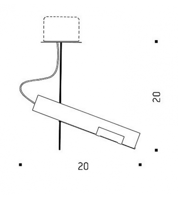 Zuuk Ingo Maurer Ceiling Lamp