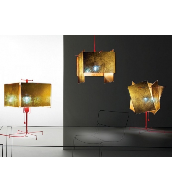 24 Karat Blau T Ingo Maurer Lámpara de Mesa