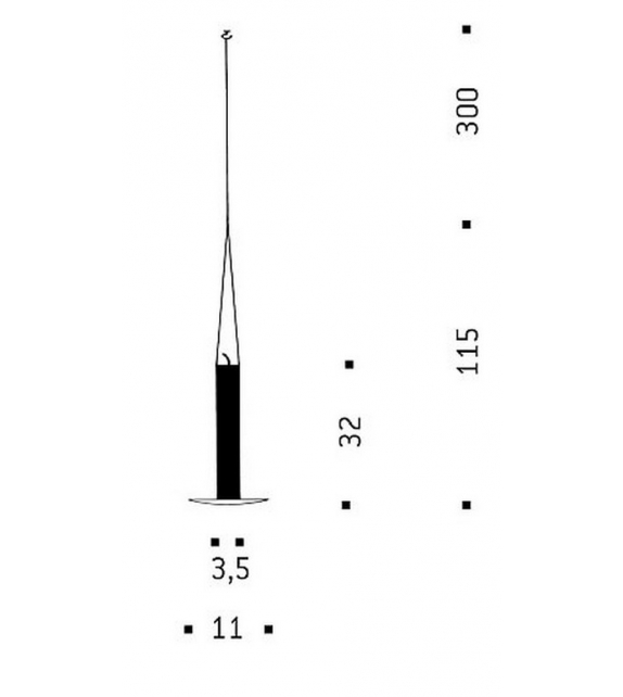 Fly Candle Fly! Ingo Maurer Pendelleuchte