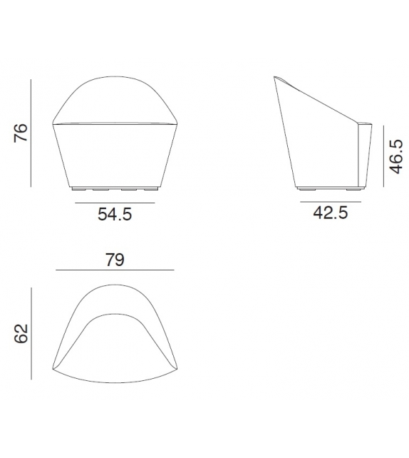 Colina S Arper Fauteuil