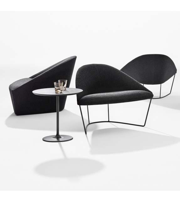 Colina M Arper Armchair With Sled Base