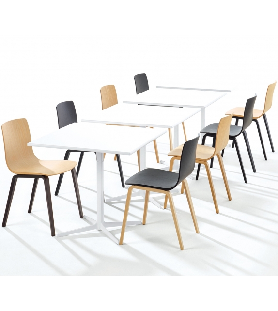 Aava Arper Silla De Madera