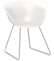 Duna 02 Arper Armchair With Slade Base