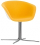 Duna 02 Arper Fauteuil Pivotante à 4 Branches Avec Revêtement Antérieur