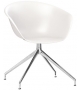 Duna 02 Arper Armchair With Trestle Swivel Base