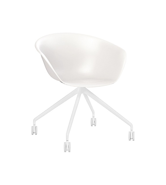 Duna 02 Arper Fauteuil Sur Piètement Fixe