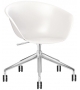 Duna 02 Arper Fauteuil Avec 5 Branches Sur Roulettes