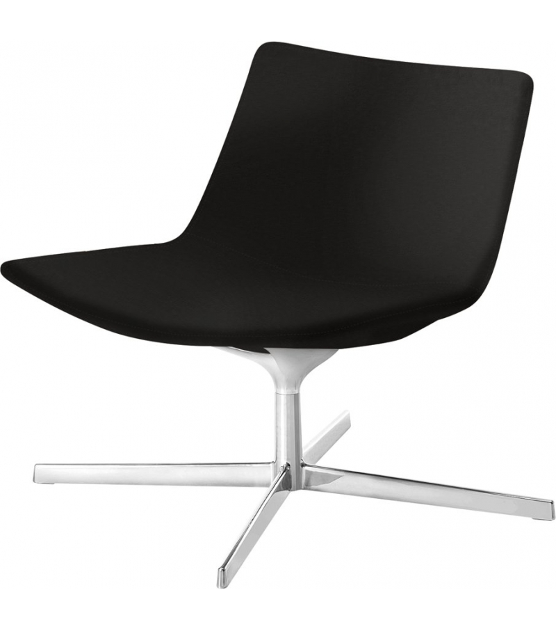 Catifa 60 Lounge Arper Armchair With Low Backrest