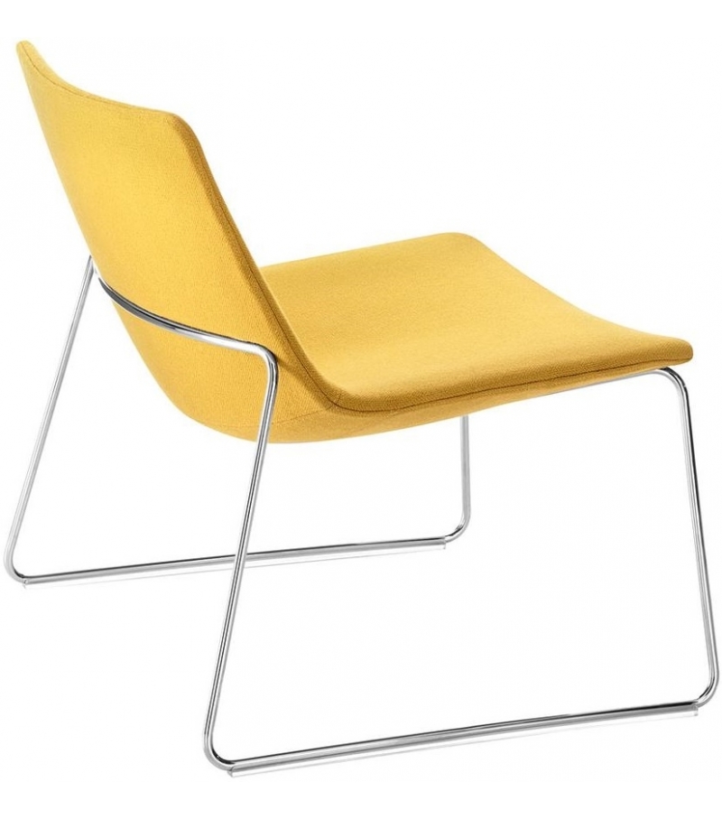 Catifa 60 Lounge Arper Butaca Con Patín