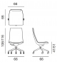 Catifa 60 Office Arper Armchair With 5 Way Base