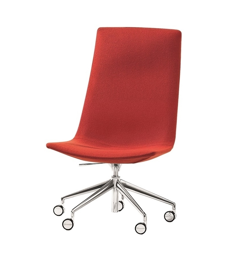 Catifa 60 Office Arper Poltroncina Con Base a 5 Razze