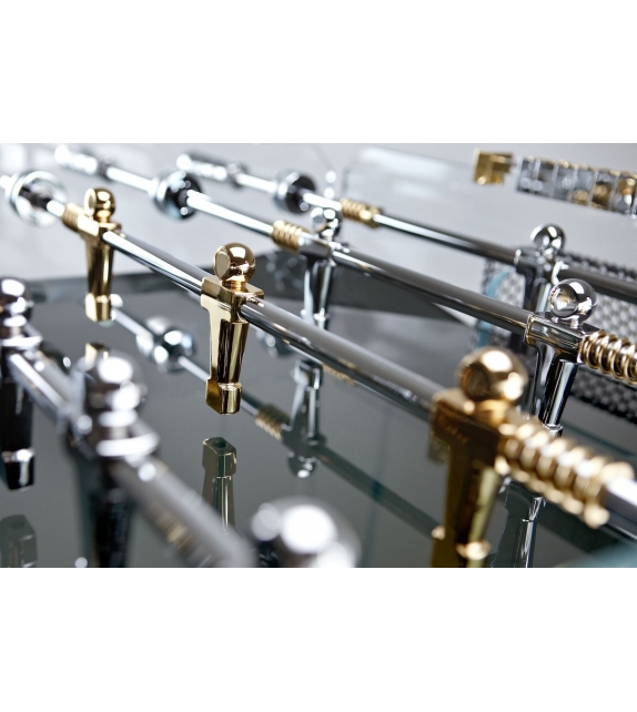 Teckell Cristallino Gold Limited Edition Calcio Balilla