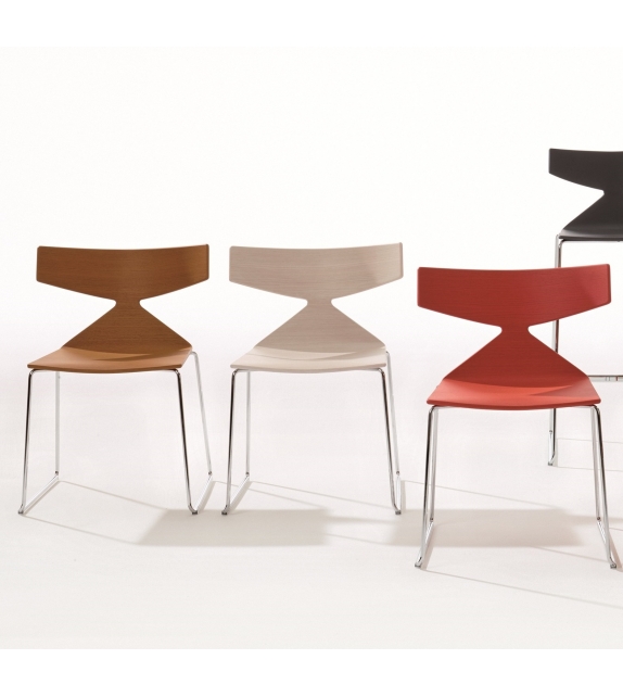 Saya Arper Chaise Avec Traineau