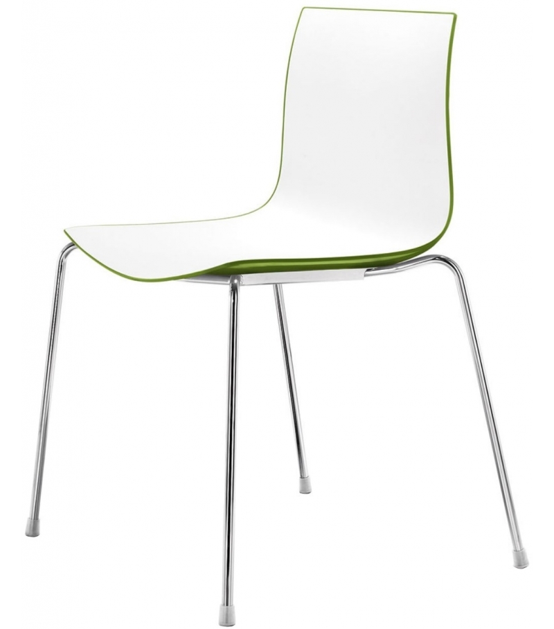 Catifa 46 Arper Chair With Steel Legs