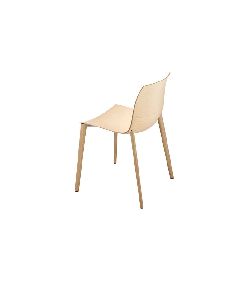 Catifa 46 Arper Chaise En Bois