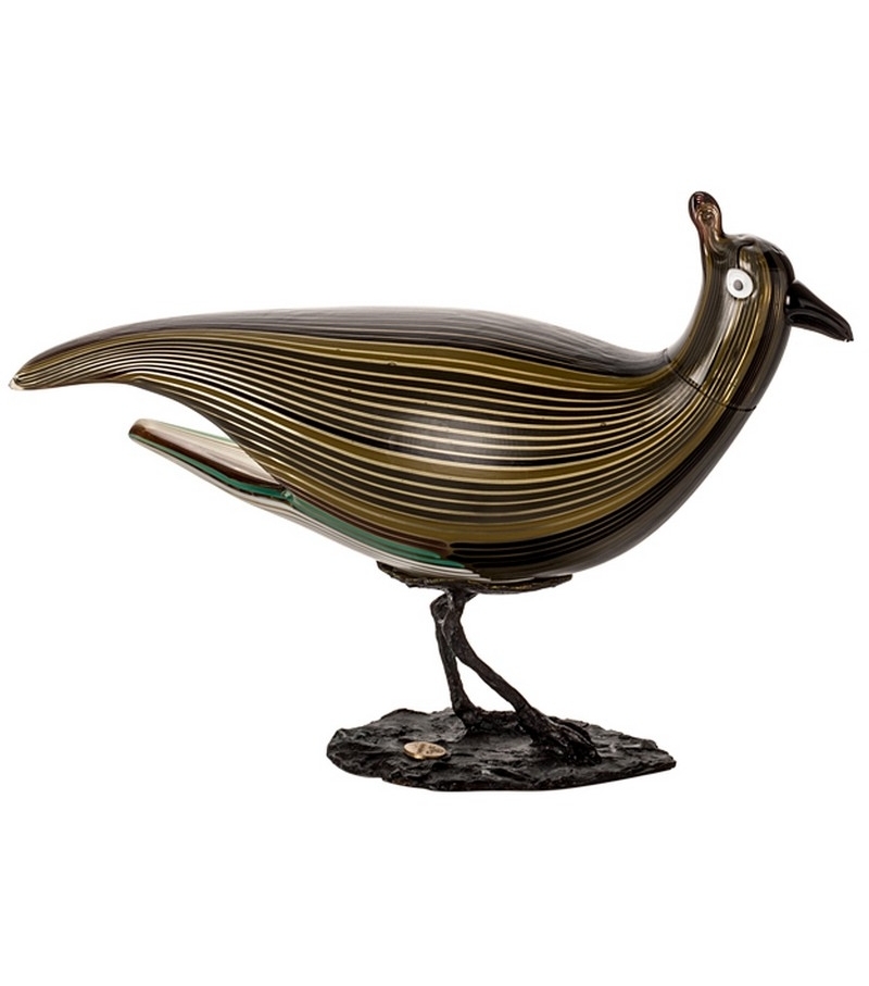 Pavoncella Venini Scultura