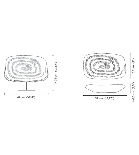 Serpente Venini Assiette
