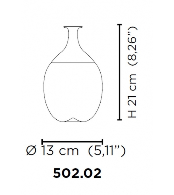 Bolle 502.02 Venini Jarrón