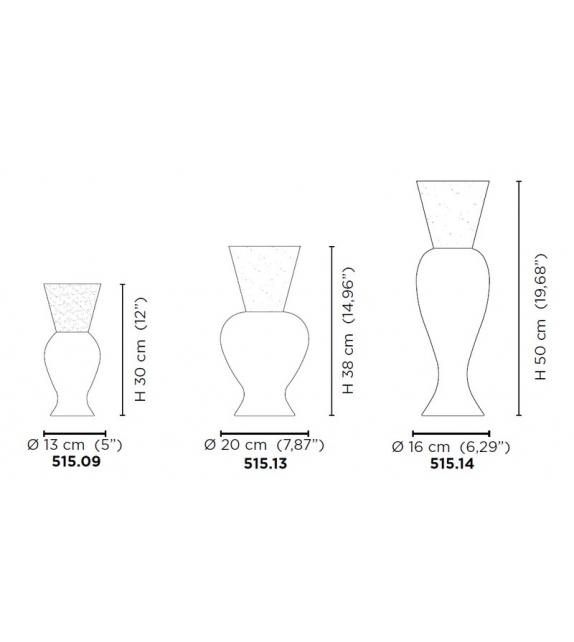 Re Regina & Principe Venini Jarrón