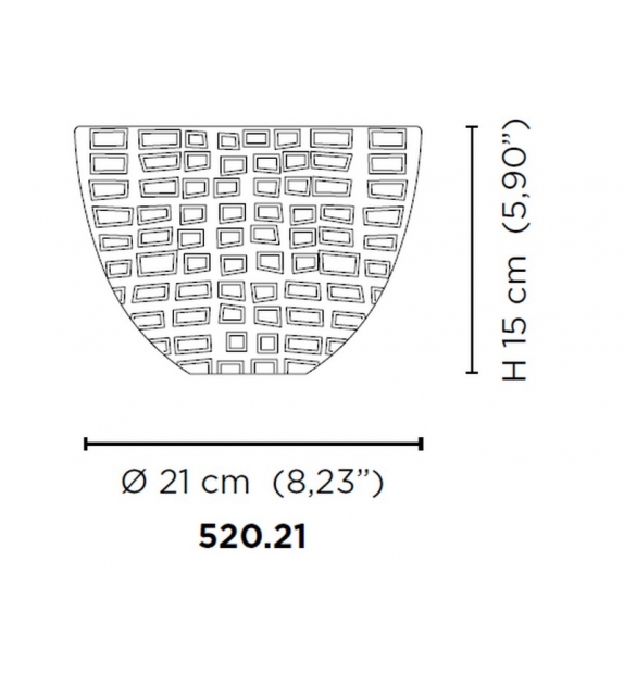 Murrine Romane 520.21 Venini Vase