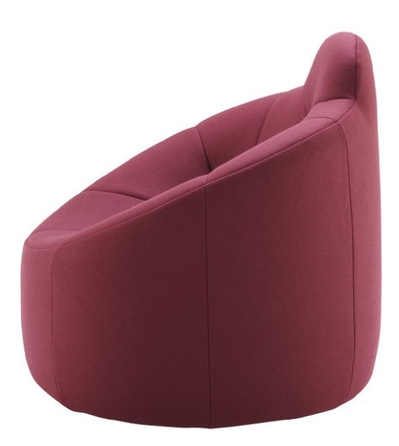 Pumpkin Ligne Roset Armchair With High Backrest