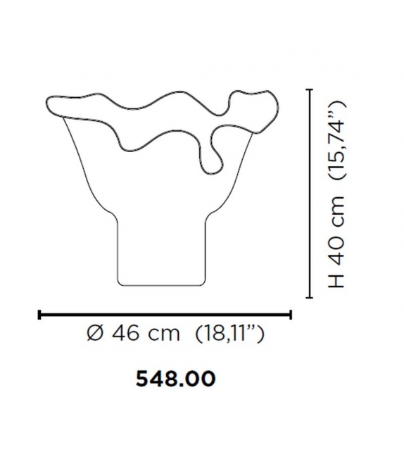 Kukinto 548.00 Venini Vaso