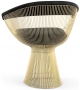 Platner Knoll Arm Chair In Gold