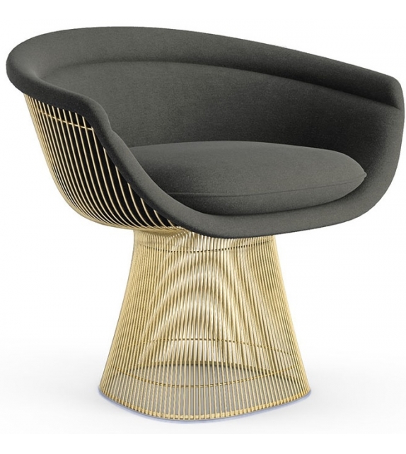 Platner Gold Knoll Lounge Chair