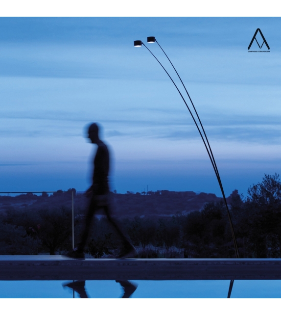 Sampei 440 Outdoor Davide Groppi Lampadaire