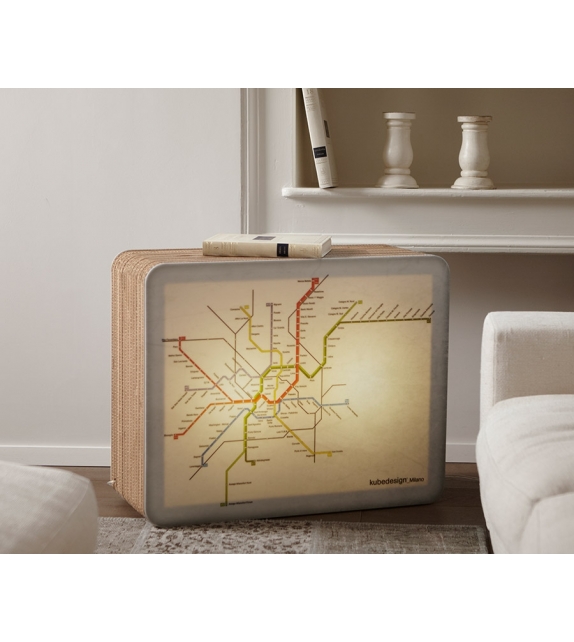 Metrò Kubedesign Petit Table - Lampe